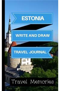 Estonia Write and Draw Travel Journal