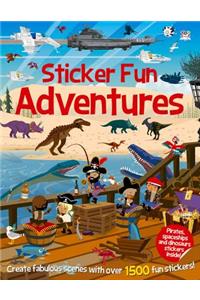 Sticker Fun Adventures: Create Scenes with Over 1500 Stickers