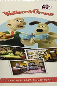 Wallace and Gromit Official 2017 Slim Calendar