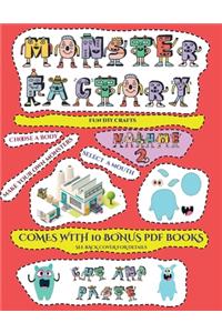 Fun DIY Crafts (Cut and paste Monster Factory - Volume 2)