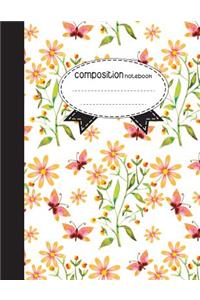 Composition Notebook, 8.5 x 11, 110 pages