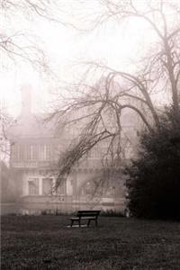 Misty December Fog In The Winter Landscape Notebook