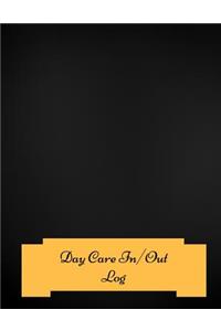 Day Care In/Out Log