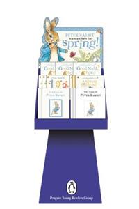 Peter Rabbit Classic 16-copy Mixed Floor Display w/ Riser