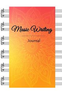 Music Writing Journal