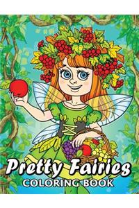 Pretty Fairies Coloring Book