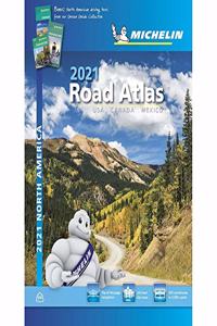 Road Atlas 2021 - USA, Canada, Mexico (A4-Spiral)