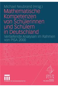 Mathematische Kompetenzen Von Schülerinnen Und Schülern in Deutschland