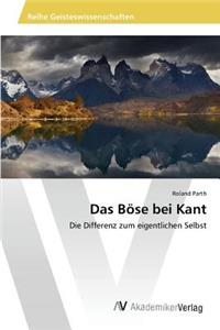 Böse bei Kant