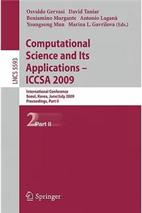 Computational Science and Its Applications - Iccsa 2009