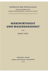 Nierentätigkeit Und Wasserhaushalt