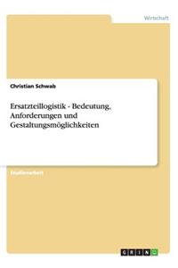 Ersatzteillogistik - Bedeutung, Anforderungen und Gestaltungsmöglichkeiten
