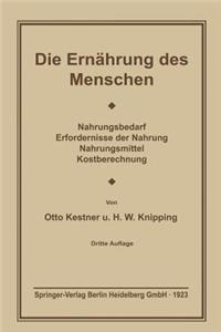Die Ernährung Des Menschen