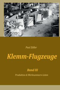 Klemm-Flugzeuge III