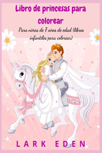 Libro de princesas para colorear