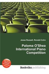 Paloma O'Shea International Piano Competition