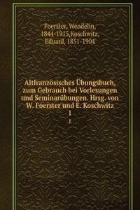 ALTFRANZ  SISCHES   BUNGSBUCH ZUM GEBRA