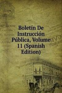 Boletin De Instruccion Publica, Volume 11 (Spanish Edition)