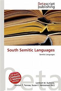 South Semitic Languages
