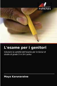 L'esame per i genitori