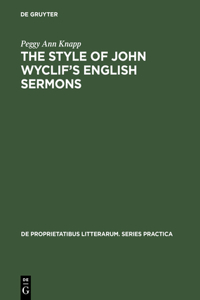 Style of John Wyclif's English Sermons