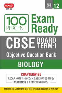 100 Percent Exam Ready CBSE Board Term 1 Objective Question Bank Biology Class 12 [Product Bundle] MTG Editorial Board