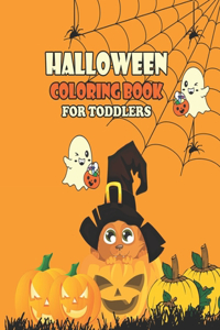 Halloween Coloring Book For Toddlers