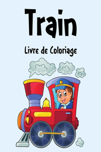 Livre de Coloriage de Train