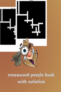 crossword puzzle book with solution