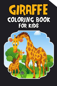 Giraffe Coloring Book For Kids