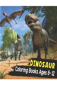 Dinosaur Coloring Books Ages 8-12.