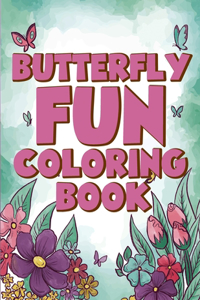 Butterfly Fun Coloring Book
