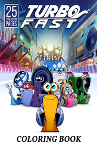 Turbo Fast Coloring Book