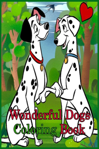 Wonderful Dogs Coloring Book