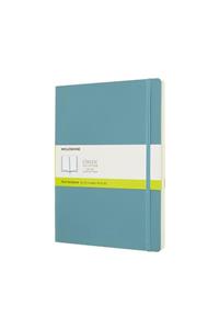Moleskine Reef Blue Notebook Extra Large Plain Soft
