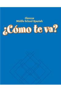 ¿cómo Te Va? Level B Nivel Azul, Workbook