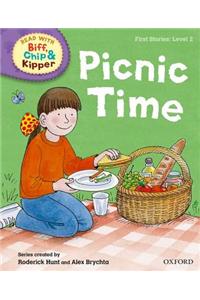 Oxford Reading Tree Read with Biff, Chip and Kipper: First Stories: Level 2: Picnic Time