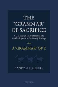 The Grammar of Sacrifice