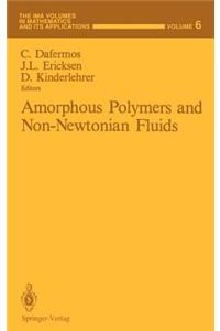 Amorphous Polymers and Non-Newtonian Fluids