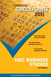 Cambridge Checkpoints HSC Business Studies 2011