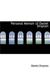 Personal Memoir of Daniel Drayton