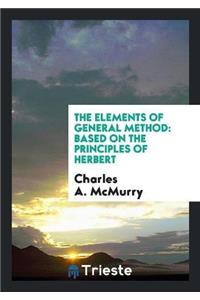 Elements of General Method