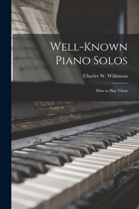 Well-Known Piano Solos