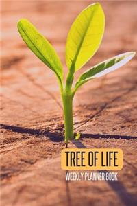 Tree of Life Weekly Planner Book