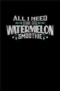 All I Need Is A Watermelon Smoothie