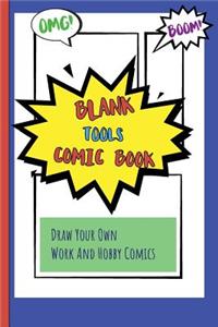 Blank Tools Comic Book