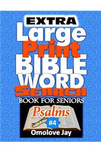 Extra Large Print BIBLE WORD SEARCH BOOK for SENIORS Psalms