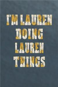I'm Lauren Doing Lauren Things