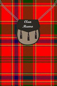 Clan Munro Tartan Journal/Notebook