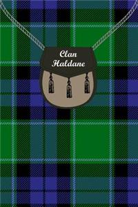 Clan Haldane Tartan Journal/Notebook